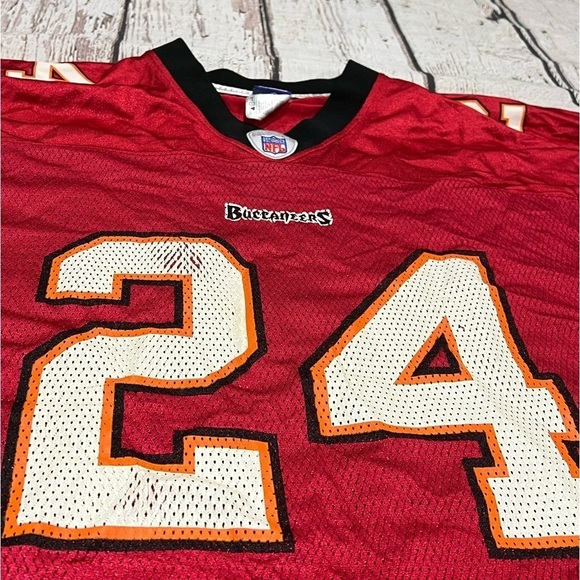 Cadillac Williams Tampa Bay Buccaneers Reebok NFL Football Sports Jersey - Picture 3 of 13